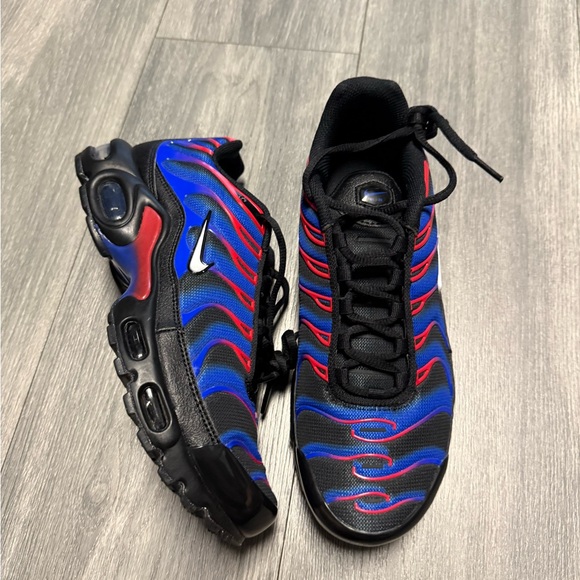 Nike Air Max Plus \'Spider-Man\' Black Blue Red Shoes Men\'s FN7805-001 New main image 7